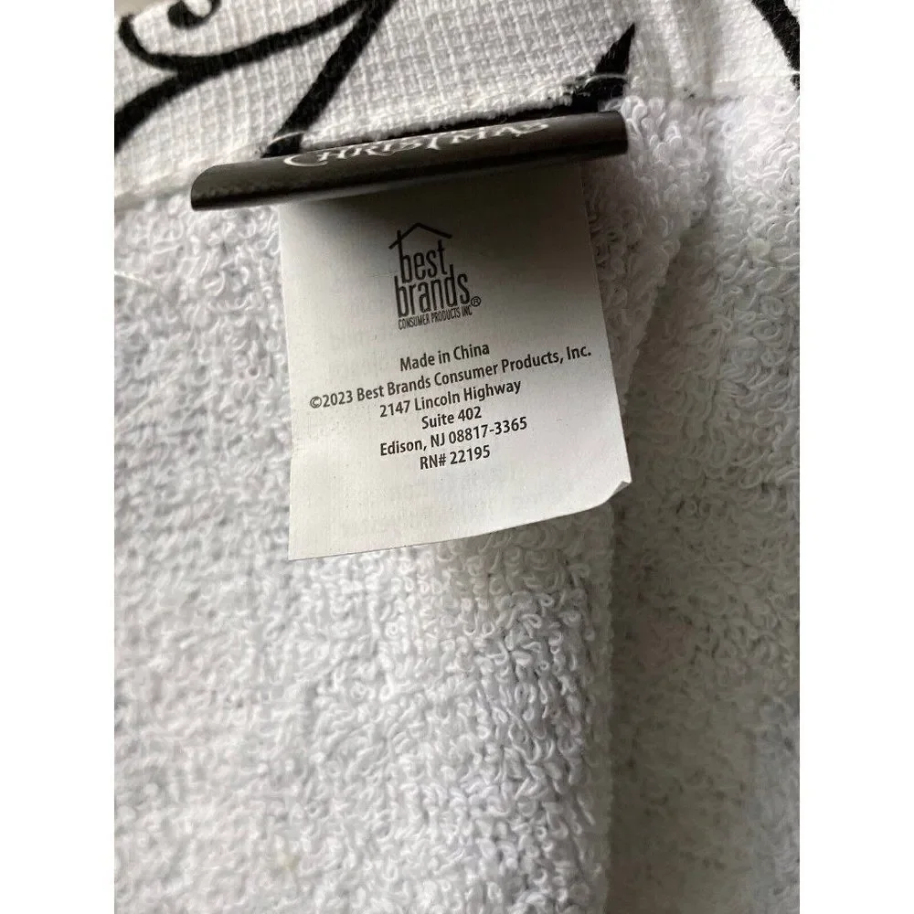 Disney Jack‎ Skellington Nightmare Before Christmas Kitchen Hanging Towel NEW